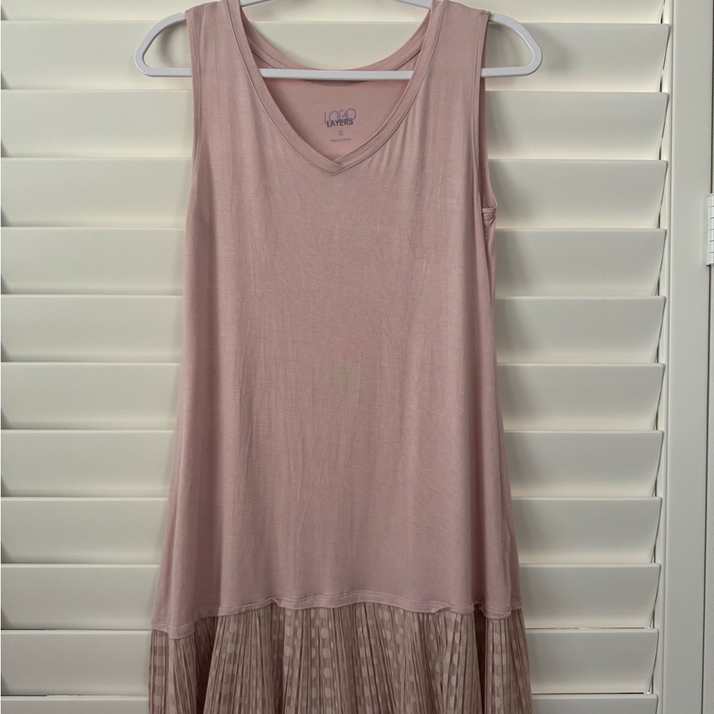 Pink Layered Women's Top